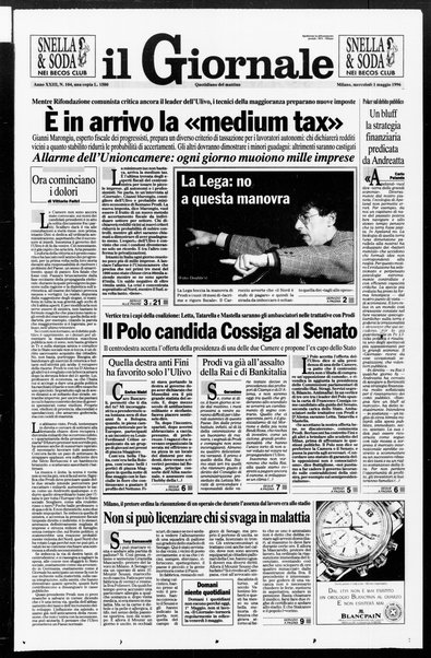 Il giornale : quotidiano del mattino